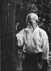 image du fondateur de l'aikido