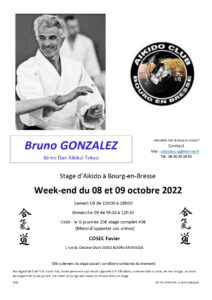 Stage Bruno GONZALEZ @ Gymnase Cosec Favier